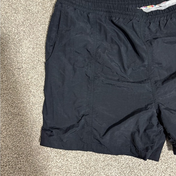 VTG Looney Tunes Bugs Bunny Black Swim‎ Trunks Shorts Men's Size XL - Picture 2 of 8